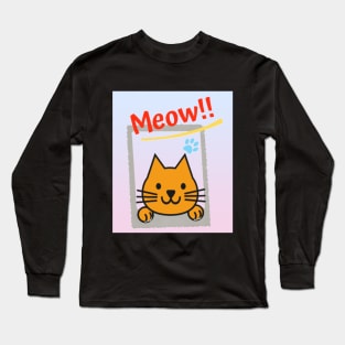 Photo Cat Long Sleeve T-Shirt